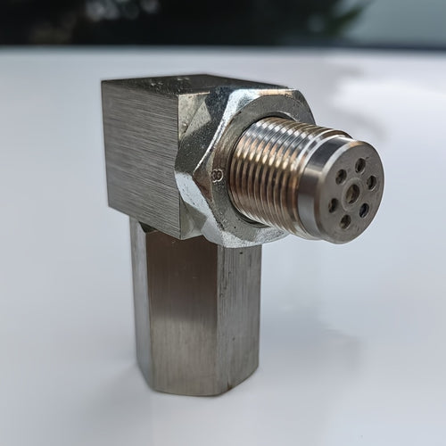 90-Degree Stainless Steel Sleeve Adapter, Universal Three-Way Expansion Connector, Suitable for M18 × 1.5 Oxygen Sensors - Compatible with Closed-Loop Frequency, Offers Catalytic Aging Protection, Durable Repair Tool