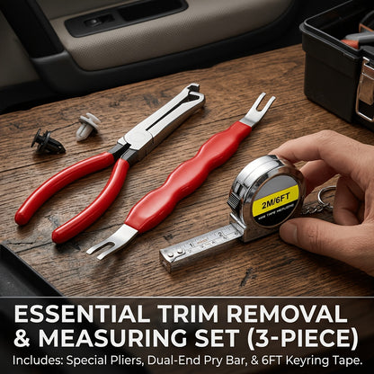 [Electrical Pliers] 8/3pcs Electrical Disconnect Pliers And Ruler, Upgraded Electrical Connector Pliers, Automotive Electrical Connector Removal Tool, Automotive Electrical Terminal Connector Separator Removal Tool for Cars - Electrical Pliers - Automotiv