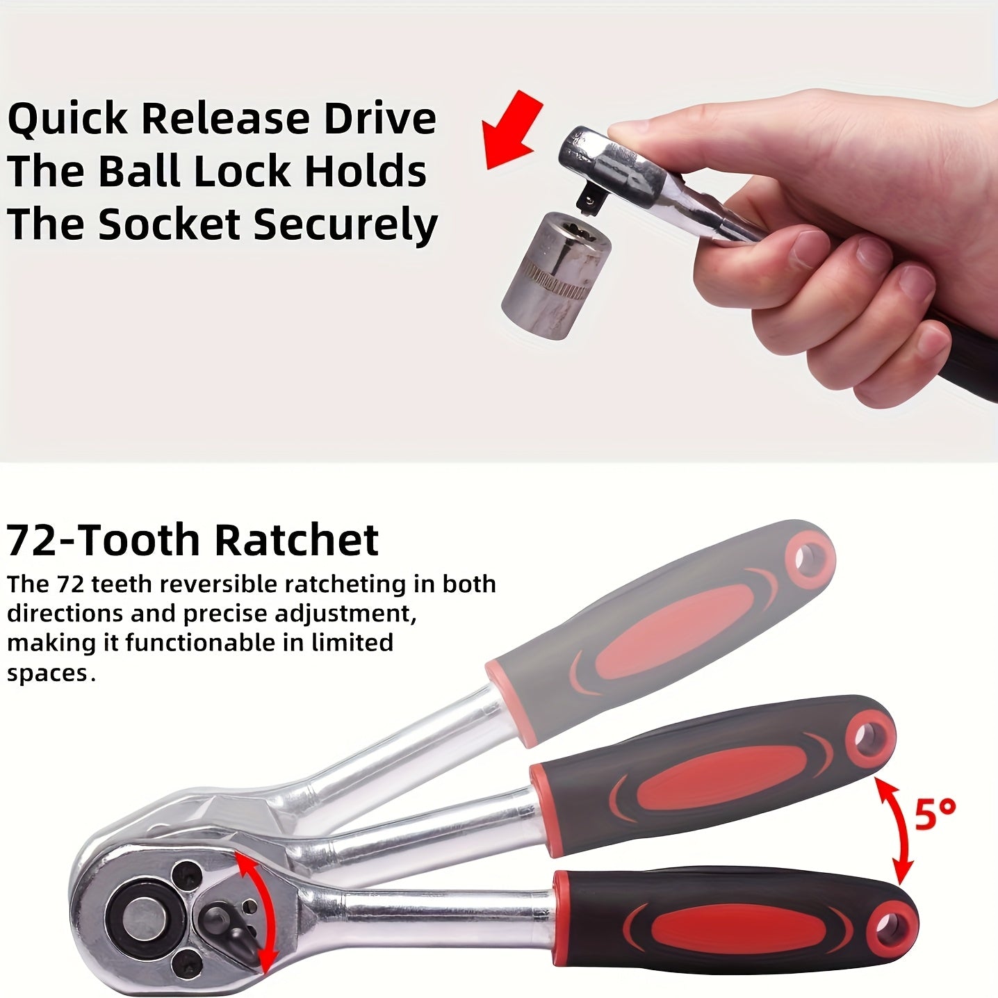 [High-End Tool Sets] 50/ 55Pcs High-End Professional Tool Sets, Auto/ Bicycle Maintenance Machinery Sets, Racing-Class Auto Parts Maintenance Ratchet Wrenches Or Other Auto Maintenance Parts Tool Sets
