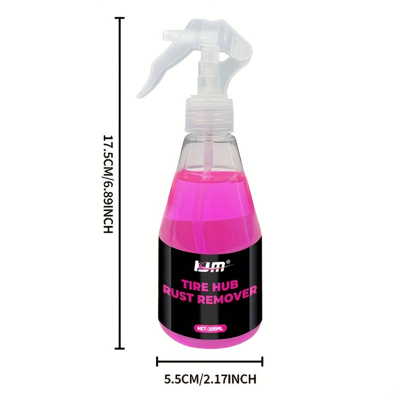 7Oz Wheel Rim Protection Spray - Car Additions for Rust Prevention & Rim Shine | Easy-To-Use Car Detailing Equipment for Chrome, Paint & Alloy Wheels | Long-Lasting Wheel Care Must Have