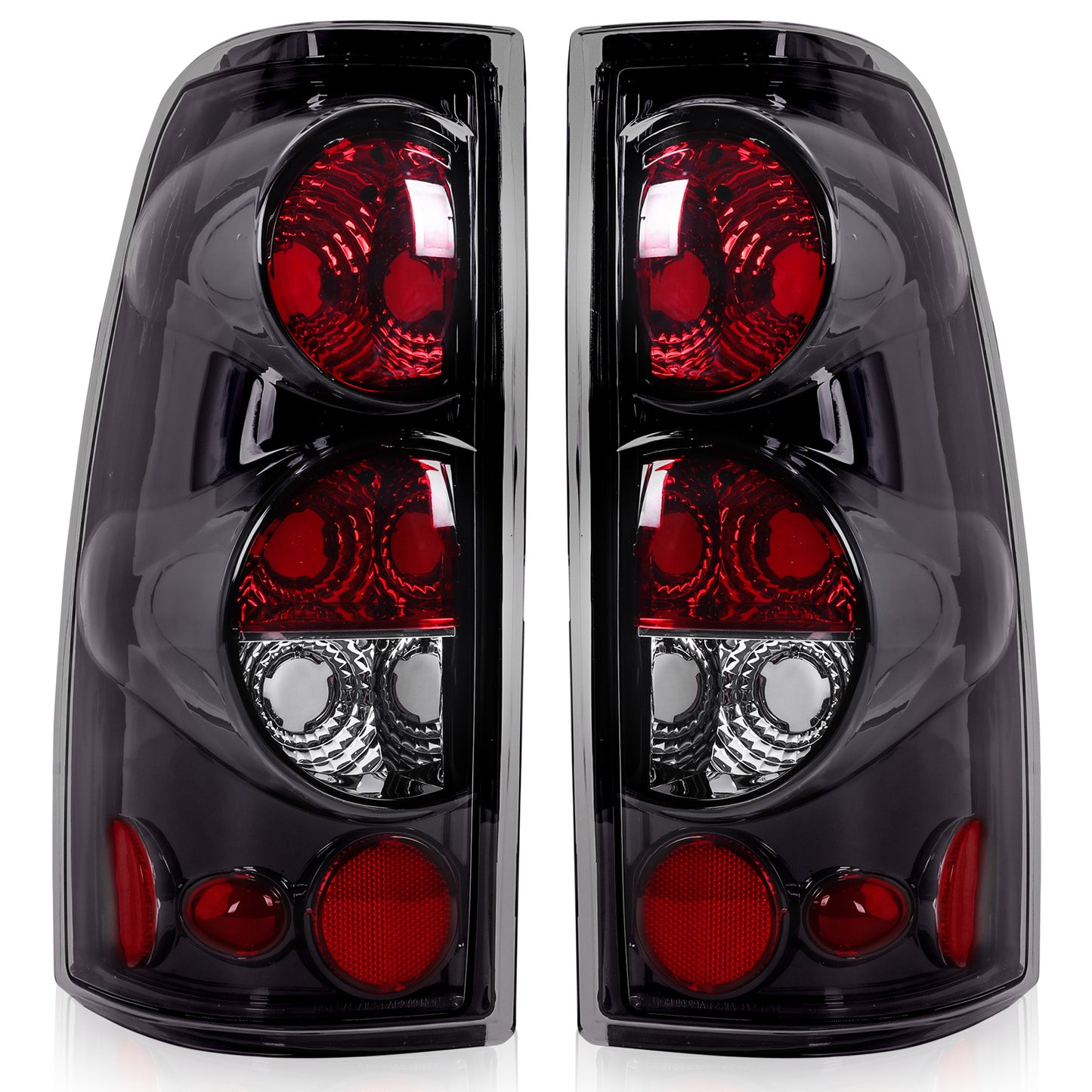 Tail Lights A Pair For Chevy 1500 2500 3500 1999-2006 For GMC Sierra 99-03 Tail Lights, Without Battery