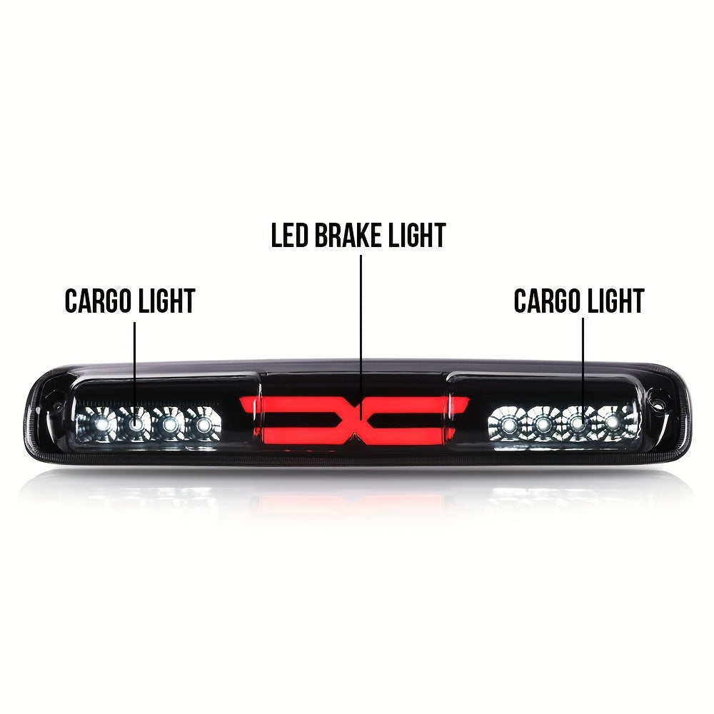Third TailType X Brake Light High Mount Stop Lamp Reverse Light Turn Signal Light Fit for Chevy for Silveryado 99-06
