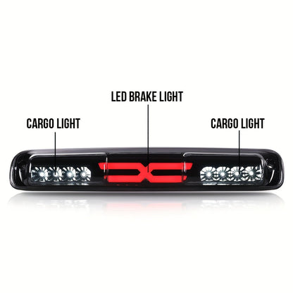 Third TailType X Brake Light High Mount Stop Lamp Reverse Light Turn Signal Light Fit for Chevy for Silveryado 99-06