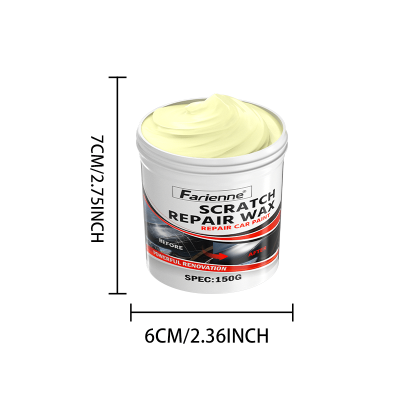 150g Large Capacity High-Efficiency Car Scratch Wax, Car Scratch Remover for Deep Scratches, Surface Grinding And Polishing Paste, Tile Coating Technology, Grinding Compound to Restore Luster