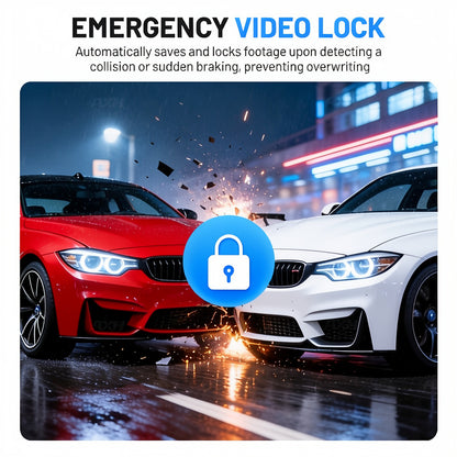 PODOFO Vehicle-Installed 5Lens/4lens High-Definition Dash Cam, Featuring 1080P Front And Front, Rear, Left, And Right, Providing 360° Comprehensive Coverage, Reverse Image Loop Recording, Car Camera/Car Additions/Monitoring System, Without Battery