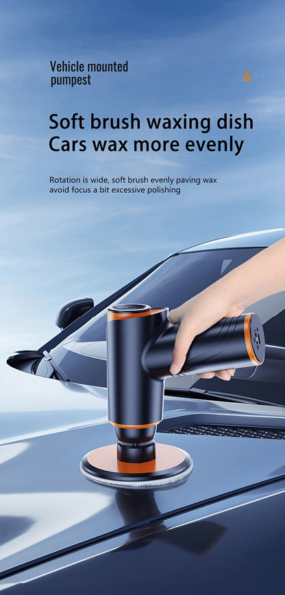 100W Wireless Rechargeable Car Waxing Machine- Small Polisher Locomotive With Repair Scratch- For Multifunctional Portable Polishing!
