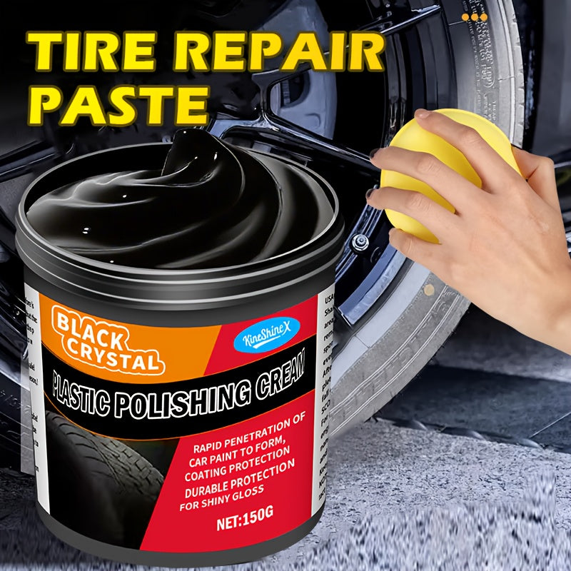 150G/5.29Oz Complete Car Revitalization Set: Restore Plastic, Enhance Interior Shine, Tires & Fix Discoloration - Suitable for Halloween Treats, Christmas Presents