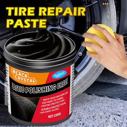 150G/5.29Oz Complete Car Revitalization Set: Restore Plastic, Enhance Interior Shine, Tires & Fix Discoloration - Suitable for Halloween Treats, Christmas Presents