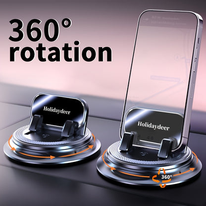 [2025 New Car Mount] 360° Rotating Car Mount Car Phone Holder Stand Upgraded Handsfree Stand Phone Holder for Car Compatible with Iphone Android