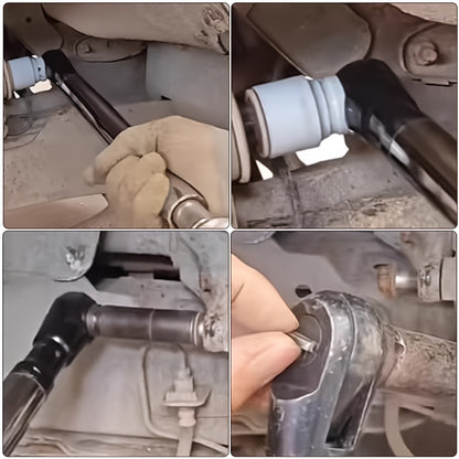 [3-In-1 Impact Wrench] 1/2" Offset Extension Wrench for Impact Drills, Ratchet Extended Wrench, Electric Extended Wrench, 3-In-1 Impact Wrench Extender, Suitable for Confined Spaces