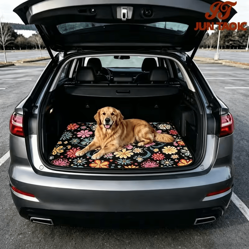 Various Patterns Car Trunk Mats, Non-slip and Durable Cargo Liner with Distinctive Designs, Waterproof Car Trunk Floor Mats To Protect The Vehicle Interior From Dirt, Spills and Scratches