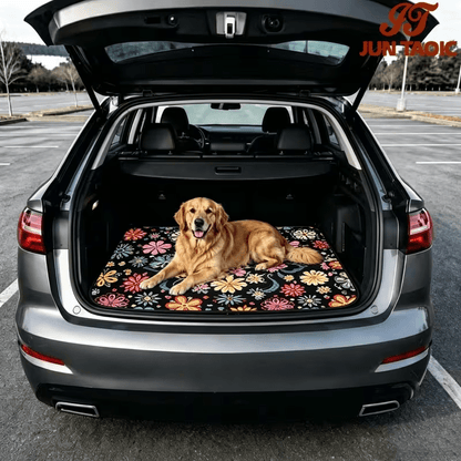Various Patterns Car Trunk Mats, Non-slip and Durable Cargo Liner with Distinctive Designs, Waterproof Car Trunk Floor Mats To Protect The Vehicle Interior From Dirt, Spills and Scratches