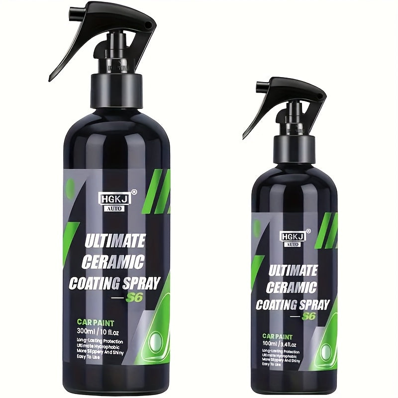 Car Paint Coating Spray, Car ProtectionCoating Spray, Multi-functional Coating Renewal Agent, Ceramic Car Coating Agent Spray, Fast-Acting Coating Spray