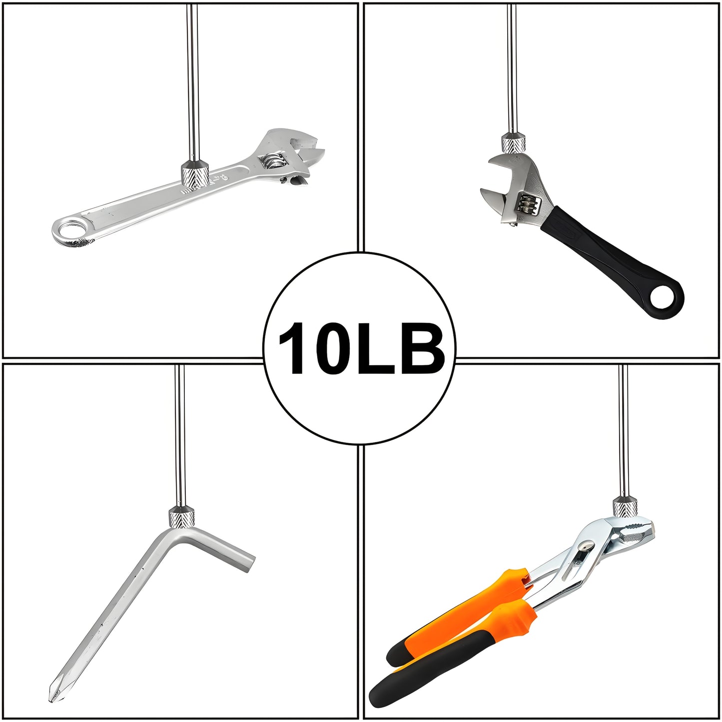 XSLRDKE Magnetic Pick-Up Tool, Adjustable Sticks and 360 Swivel Inspection Mirror, 5 Pack/6 Pack