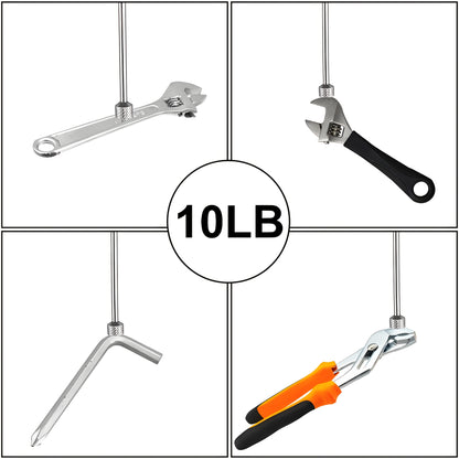 XSLRDKE Magnetic Pick-Up Tool, Adjustable Sticks and 360 Swivel Inspection Mirror, 5 Pack/6 Pack
