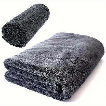 Multipurpose-Car Wash Towel 24'' X 35'' Super-thick Microfiber Towels for Cars Drying Extra Large Super Absorbent Cleaning Cloth Auto Detailing Ultra Soft Lint-Free TWISTED-LOOP DRYING TOWEL Streak-Free 1pc