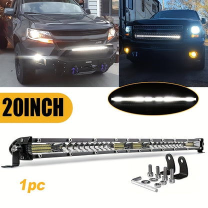 30Inch 20Inch Led Work Light Bars - Bright, Durable for Pickups, Atvs, Utvs, Suvs & Boats Off Road, Without Battery