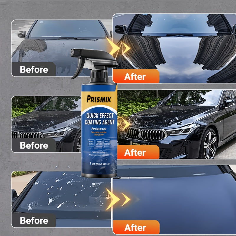 Car Coating Spray: Protective Ceramic Coating Nano Spray, Car Coating Polishing Spray, Plastic Restorer, Quick Repair for Minor Scratches. Car Care Restoration And Repair Paint Waxing Spray, Coating Sealing Liquid