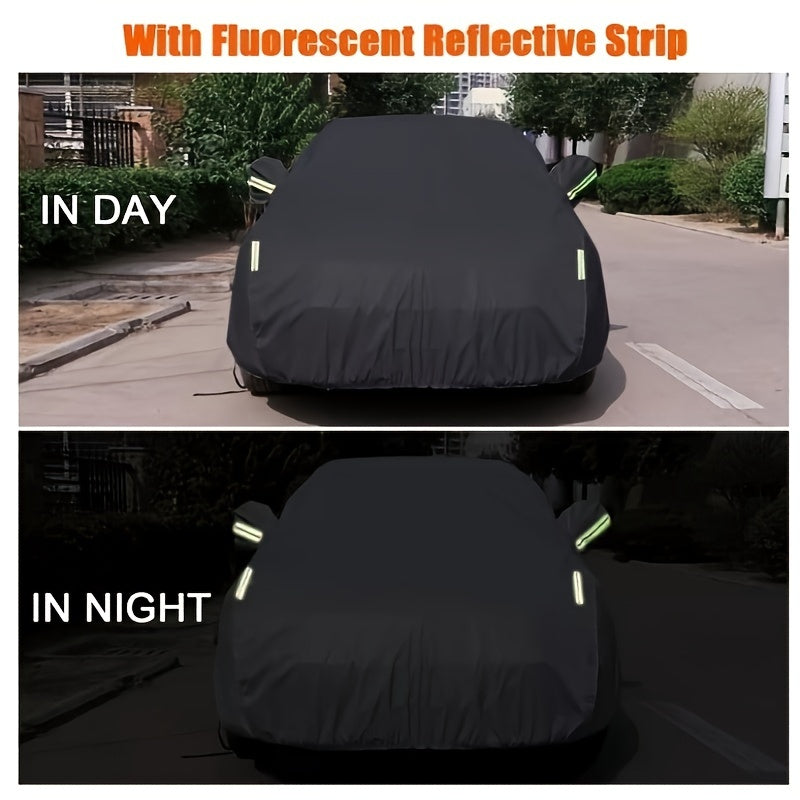 Protect Your Suv/Sedan from The Sun, Rain, Snow And UV Rays with This All-Purpose Outdoor Waterproof Car Cover!