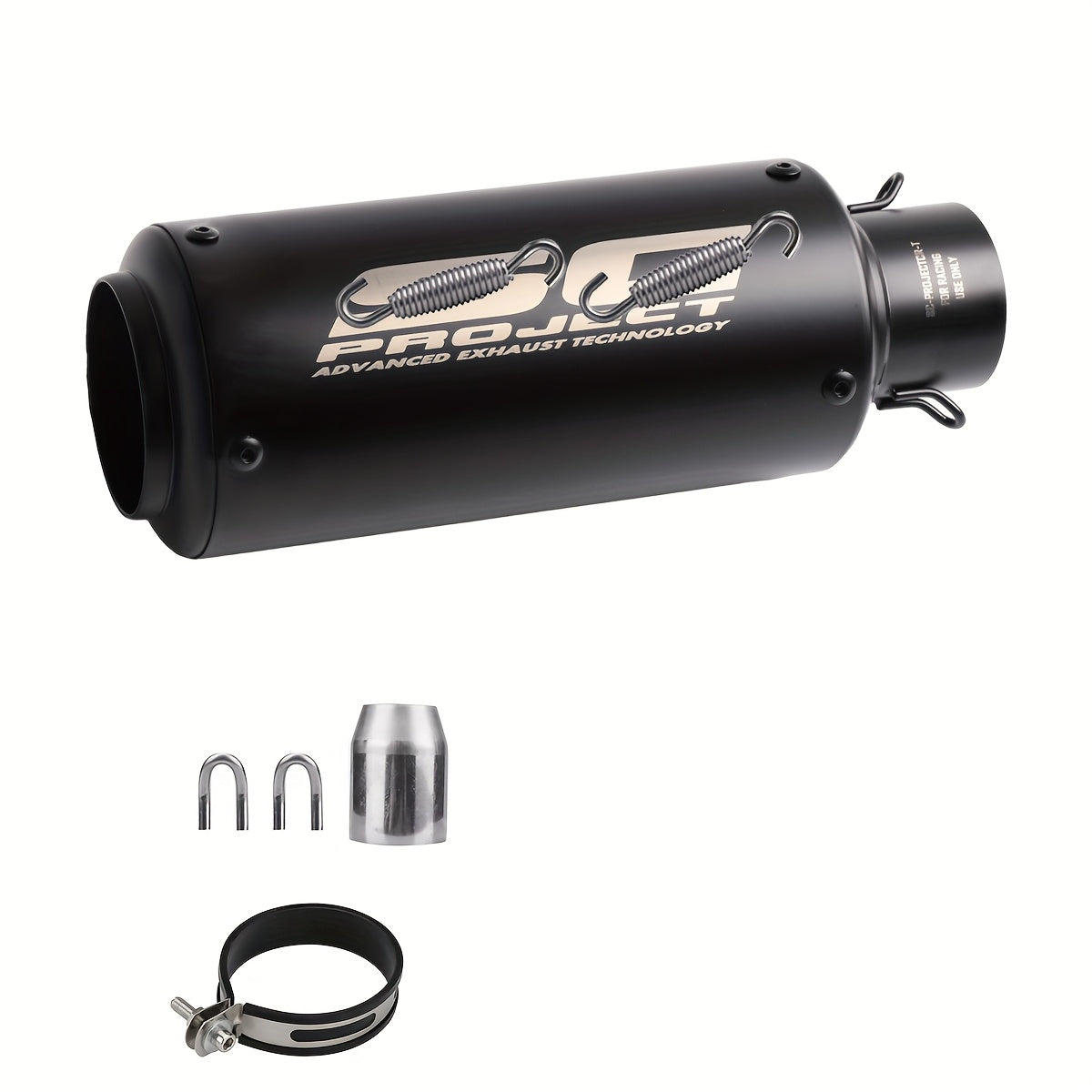 Universal 51MM Caliber Motorcycle Exhaust Pipe for Z900 FZ6 RC390 S1000XR | Stainless Steel, Brand: ANMIEN, Suitable for Off-road Motorcycles
