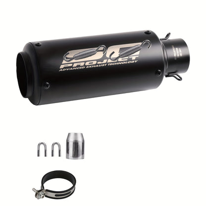 Universal 51MM Caliber Motorcycle Exhaust Pipe for Z900 FZ6 RC390 S1000XR | Stainless Steel, Brand: ANMIEN, Suitable for Off-road Motorcycles