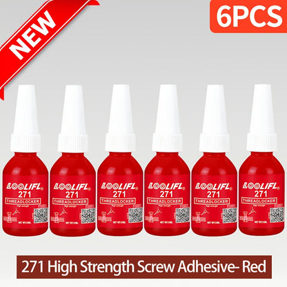 LOOLIFL 271-243 Pneumatic/Hydraulic Thread Sealant Bottle - 1.69 oz X 2