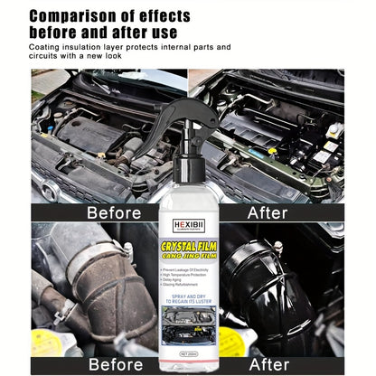 Engine Bay Cleaner Engine Shine Protector Detailer Decontamination Deep Degreasing Compartment Heavy Oil Dust Car Cleaning Tool