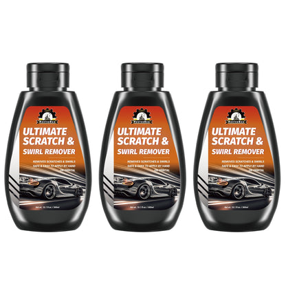3 Bottle (30.3 Fl.Oz) Car Scratch & Swirl Remover - Restore Shine & Gloss, Professional Results by Hand Or Machine - Pro Grade Paint Cleaner, 2/1 Bottle