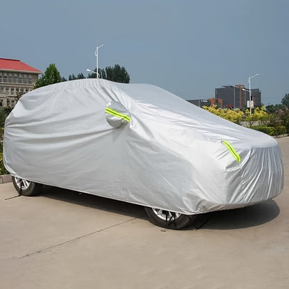 Protect Your Suv/Sedan from Sun, Rain, Snow, And UV Rays with This All-Purpose Outdoor Waterproof Car Cover!