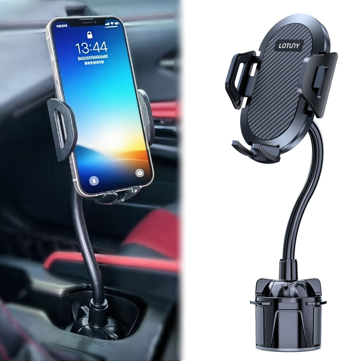 Versatile Car Cup Holder for Smartphones - Compatible with All Sizes - an Ideal Present for Friends And Family for Birthdays, Easter, Presidents Day, And Any Celebration