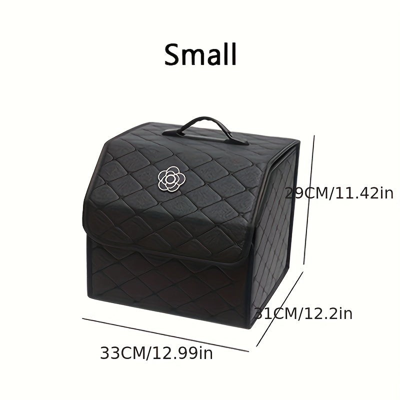 Car Trunk Storage Box, Multifunctional, Foldable, Large Capacity Car Storage, Car Interior Additions