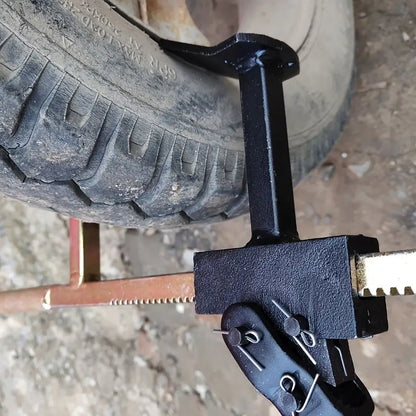 1pc High-Performance Bead Breaker Tool - Heavy-Duty Manual Tire Changer, Durable Steel Construction, Versatile Tire Service Equipment with Guard