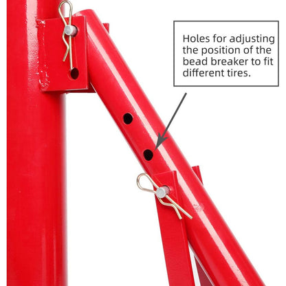 Portable Manual Tire Removal Machine, 8-16 Inch Tire Bead Breaker Loading and Unloading Tool, Suitable for Home Garages and Small Auto Repair Shops