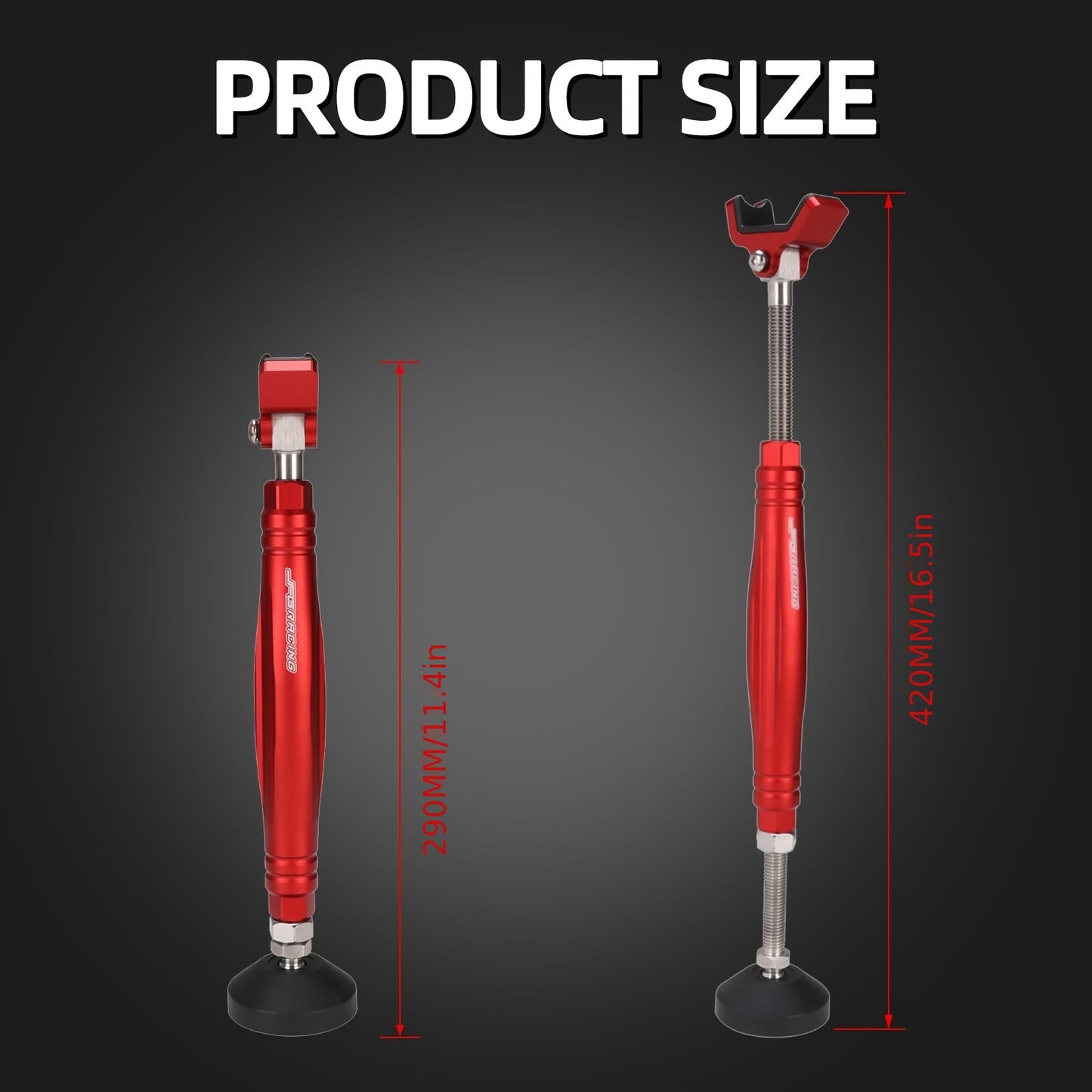Motorcycle Stand Wheel Chain Cleaning Maintenance Stand Portable Motorcycle Lift Stand Replacement Riding Emergency Tool with Brake Buckle for KTM YAMAHA for KAWASAKI for SUZUKI Dirt Bike Supermoto Street Bike Racing ATV Quad KAYO Scooter Enduro