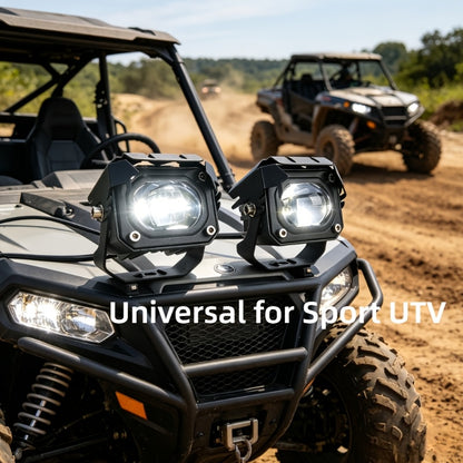 [Ideal Gift] 200W LED Lights, 23000LM Super Bright Motorcycle Lights, Used for High Brightness External Lighting Decoration Lights of Automobiles, Ships, Off-Road Pickups, Motorcycles, Ideal for Gifts Easy to Install Efficient Lighting, Without Battery