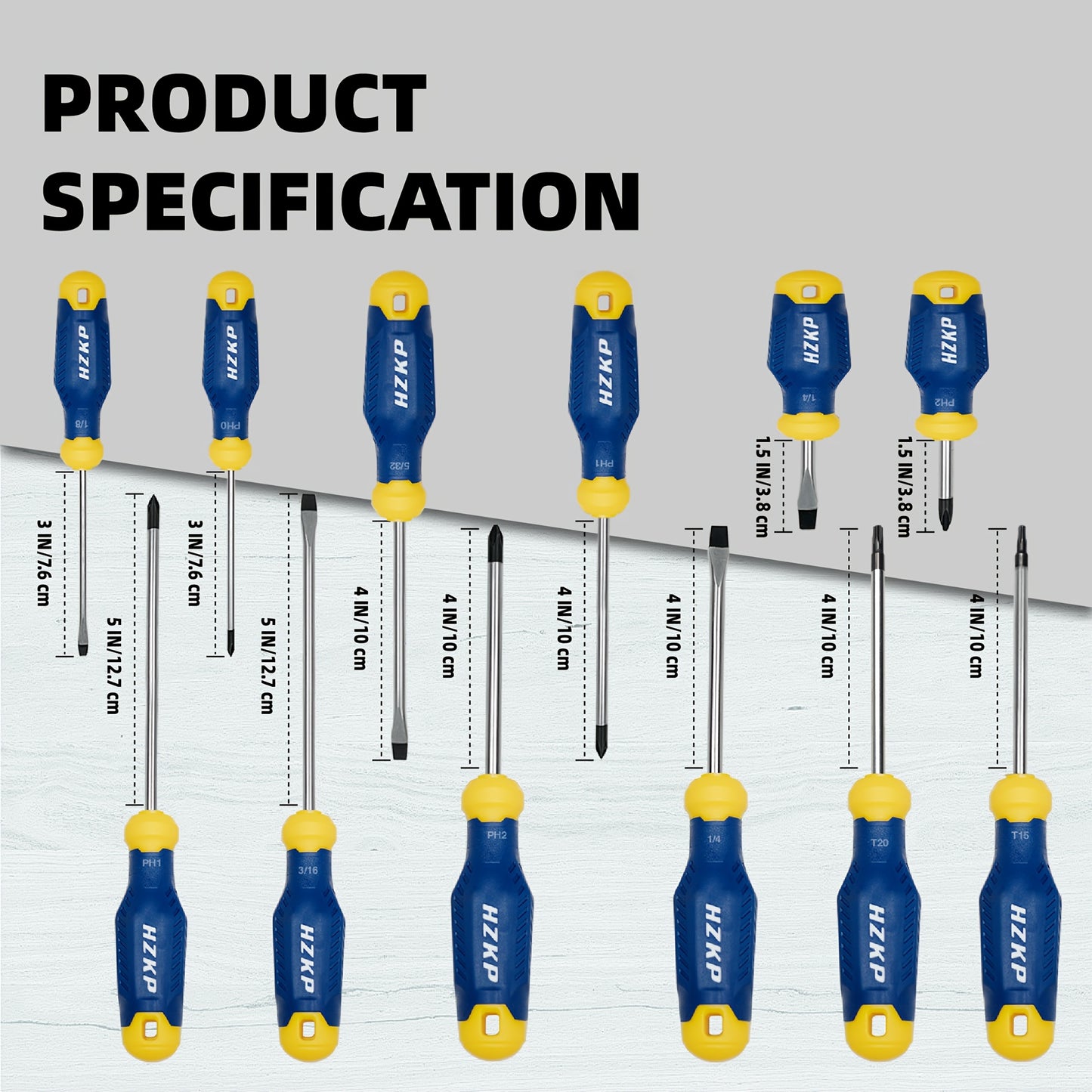 [Professional DIY Tools] 13pcs Screwdriver Set with Magnetic Tips, Have Professional Cushion Grip Magnetizer Demagnetizer, S2 Alloy Steel, Professional-Grade DIY Tools for Home Use And Electrical Repair