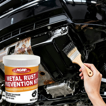 Metal Rust Conversion Agent for Automotive Metal Surfaces. Suitable for Automotive Chassis, Frames, Door Frames, Wheel Hubs, and Other Metal Components. Provides Long-lasting Protection by Effectively Preventing Rust Formation and Creating a Stable