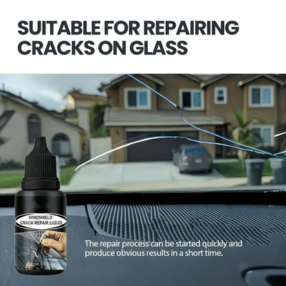 15-Minute Windshield Crack Repair Kit | Save Over $200 Compared to Replacement, Portable Adhesive, Clear Vision, Fix Deep Cracks Without Professional Tools, Fast Results A Father'S Day Gift