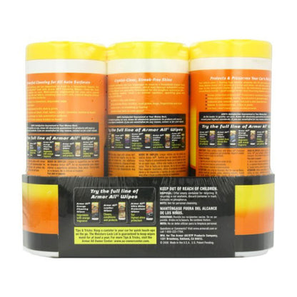Armor All Protectant, Cleaning and Glass Wipes Kit