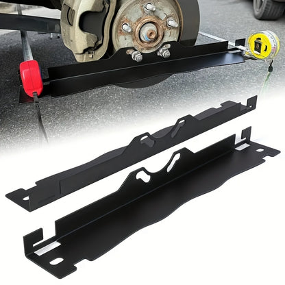 2pcs Iron Wheel Alignment Tool Set for Precise Balancing And Positioning