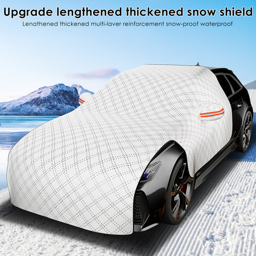 Car Snow Shield Front Windshield Snow Cover Frost Frost Windshield Windows Four Seasons Universal Thickened Cover Cloth Sunshade Cover for Cars Windshield Sunshade