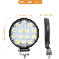 Round LED High Brightness Lighting Lamp