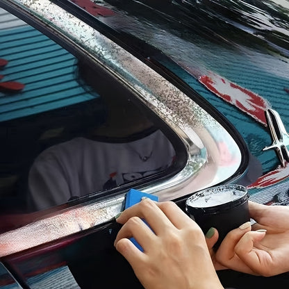 Automobile Chrome Parts Refurbishment And Repair Paste Set - Door Handles And Windows, Car Logo Chrome Bright Strip Repair - Chrome Trim Repair