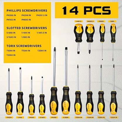 [Precision Screwdriver Set] 43/83/88Pcs Chrome Vanadium Steel Magnetic Screwdrivers Set, Slotted Hex Torx Bits Precision Screwdriver Rod Set, Professional, Durable, Durable Storage Case, Precision Screwdriver Set For Tools For Men