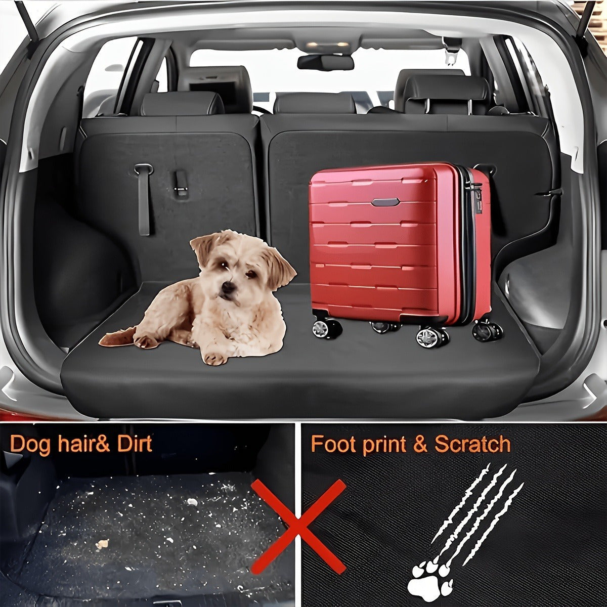 Various Patterns Car Trunk Mats, Non-slip and Durable Cargo Liner with Distinctive Designs, Waterproof Car Trunk Floor Mats To Protect The Vehicle Interior From Dirt, Spills and Scratches
