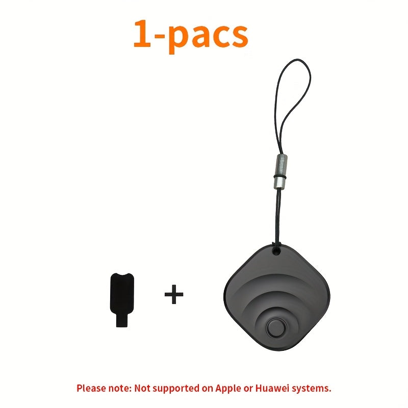GPS Tracker, Portable Real-Time GPS Tracking Device, Global Coverage Location Tracker, Suitable for Cats and Dogs, Keys, Wallets, Etc., Eliminate the Habit of Forgetting Things and Make Your Travel Easier, Only Applicable to IOS Devices