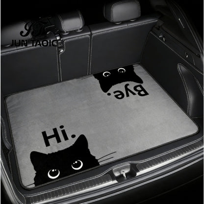Various Patterns Car Trunk Mats, Non-slip and Durable Cargo Liner with Distinctive Designs, Waterproof Car Trunk Floor Mats To Protect The Vehicle Interior From Dirt, Spills and Scratches