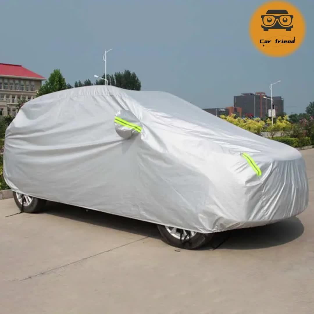 Protect Your Suv/Sedan from Sun, Rain, Snow, And UV Rays with This All-Purpose Outdoor Waterproof Car Cover!