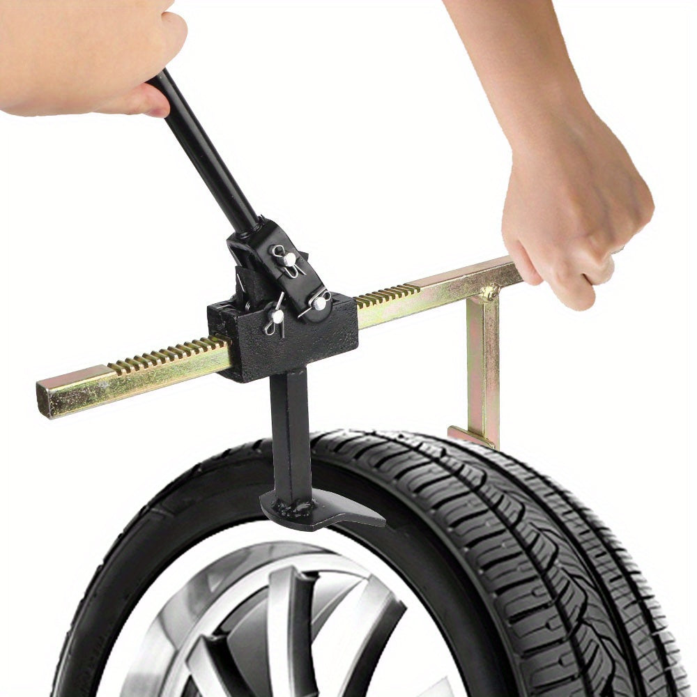 1pc High-Performance Bead Breaker Tool - Heavy-Duty Manual Tire Changer, Durable Steel Construction, Versatile Tire Service Equipment with Guard