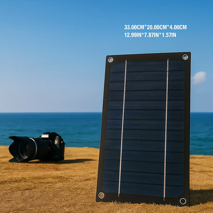 2026 New 18V Portable Solar Charging Kit with 100A Smart Controller for Camping RV Travel Fishing Caravan Off-Grid Outdoor Power Holiday, Without Battery
